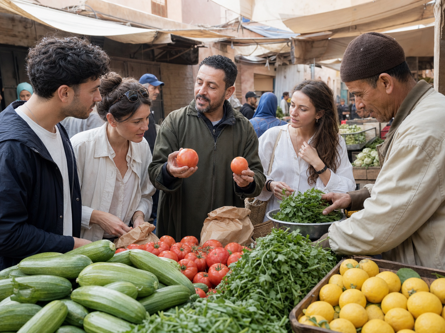Market-to-Table Cooking Class in Marrakech — Moroccan cooking class in Marrakech