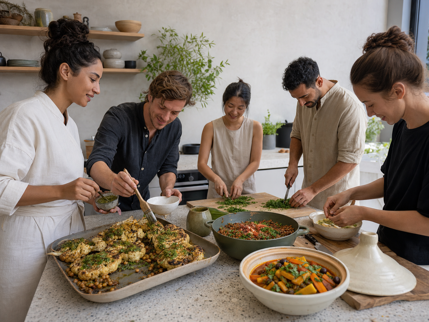 Vegetarian & Vegan Cooking Class in Marrakech — Moroccan cooking class in Marrakech