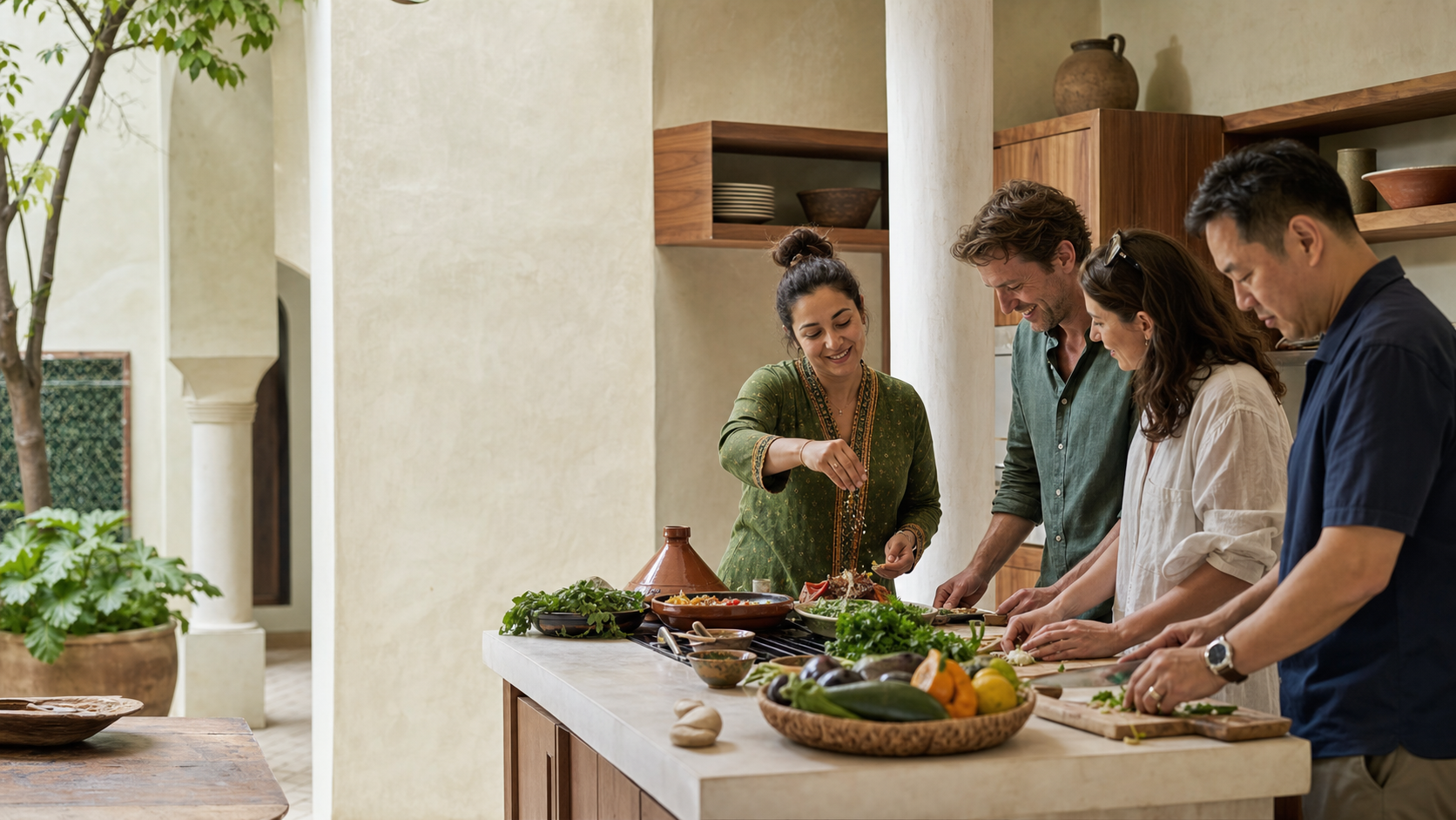 Half-Day Cooking Class in Marrakech — Moroccan cooking class in Marrakech